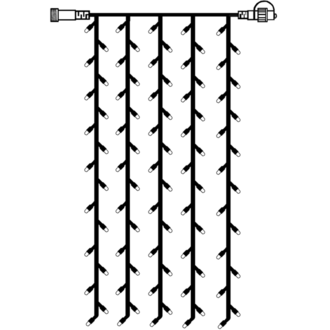Curtain Lights Extra System Decor