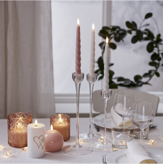 LED Dinner Candle 2 pack Flamme Shine