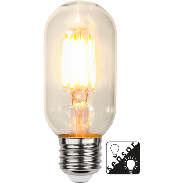LED Lamp E27 T45 Sensor clear