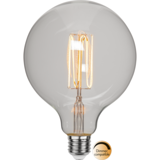 LED Lamp E27 G125 Decoled Grace Clear